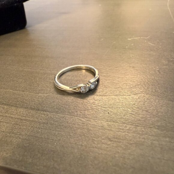 Pandora Infinite Sterling Silver Double-Facing Lab-grown Diamond Ring - Picture 5 of 7